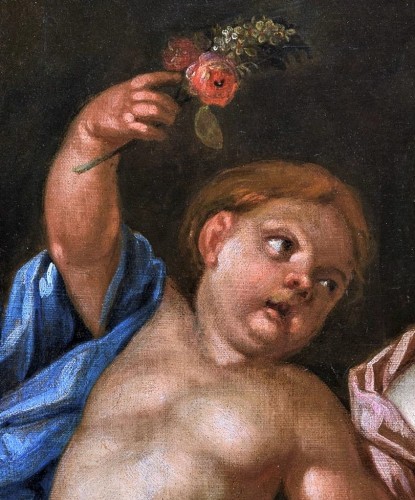 17th century - Allegory of Love - Italian school of  the 17th century